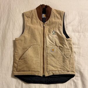 Vintage Carhartt Brown Canvas Vest